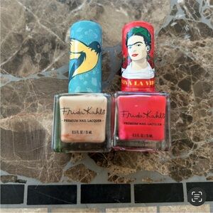 Frida Khalo republic comsmetics Polish And Nude Lot Of 2 New